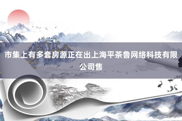 市集上有多套房源正在出上海平茶鲁网络科技有限公司售